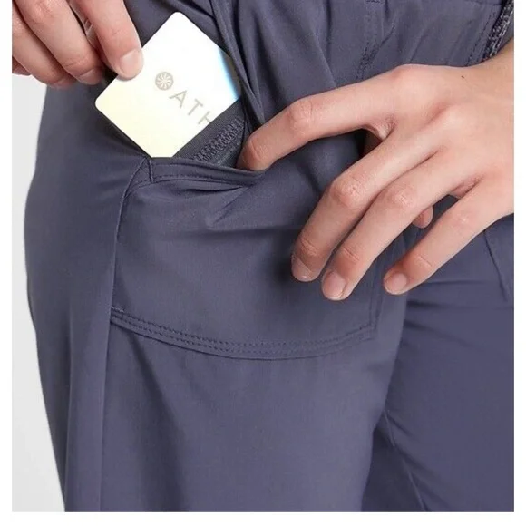 Athleta Girl Lined High Jump Jogger in Blue  XXL 16 in Blue - Picture 3 of 9